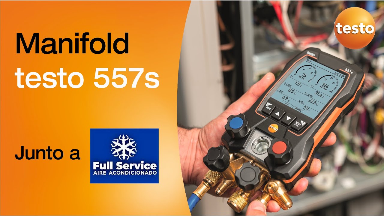 Nueva serie testo 55x: Manifold digital testo 557s