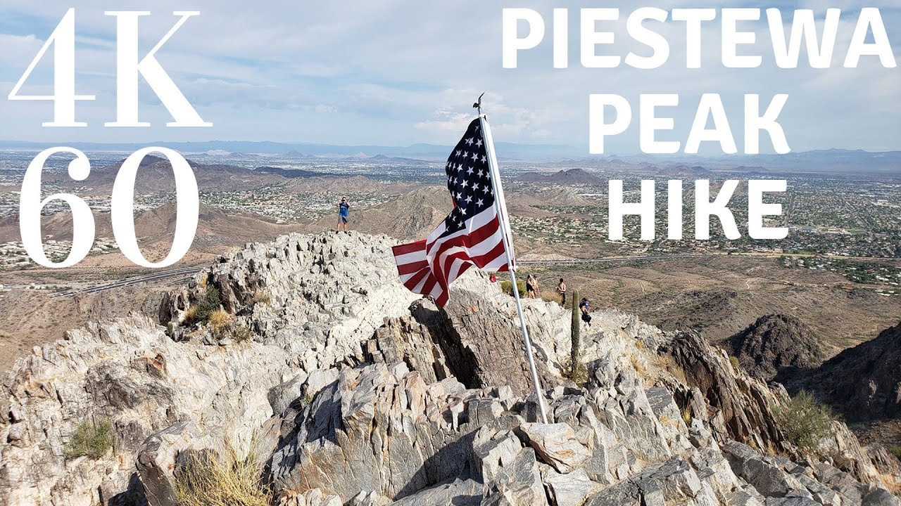 Piestewa Peak Summit Trail - Phoenix Mountain Preserve - 4K60
