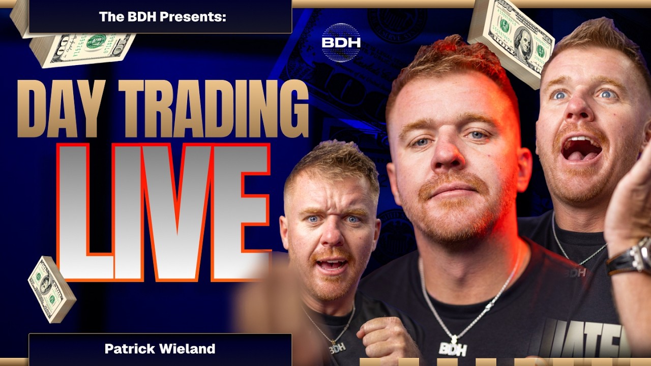 LIVE DayTrading! Nasdaq Futures with Patrick Wieland!