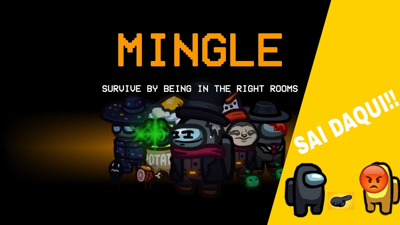 Testei o modo MINGLE no Among Us mod EHR!
