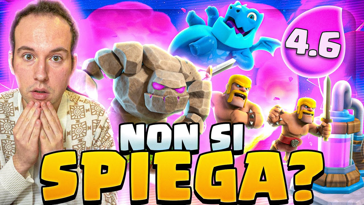 Non riesco a PERDERE con il Deck Golem 4.6 della TOP MONDIALE!!