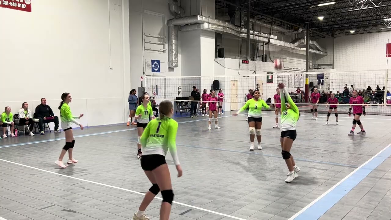 MVA 12 Black vs NO PANIC 12. Pool play set 1/3