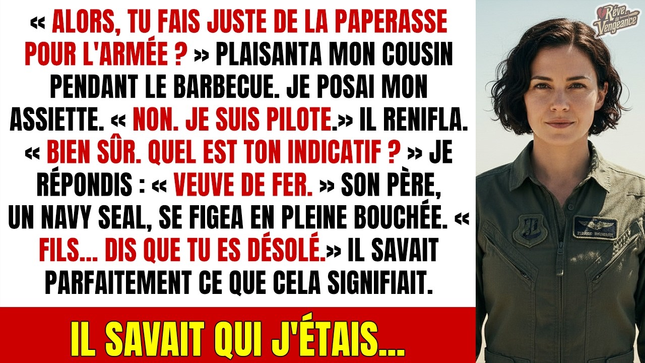 Mon cousin m'a humiliée en public, mon oncle Navy Seal l'a forcé à s'agenouiller.