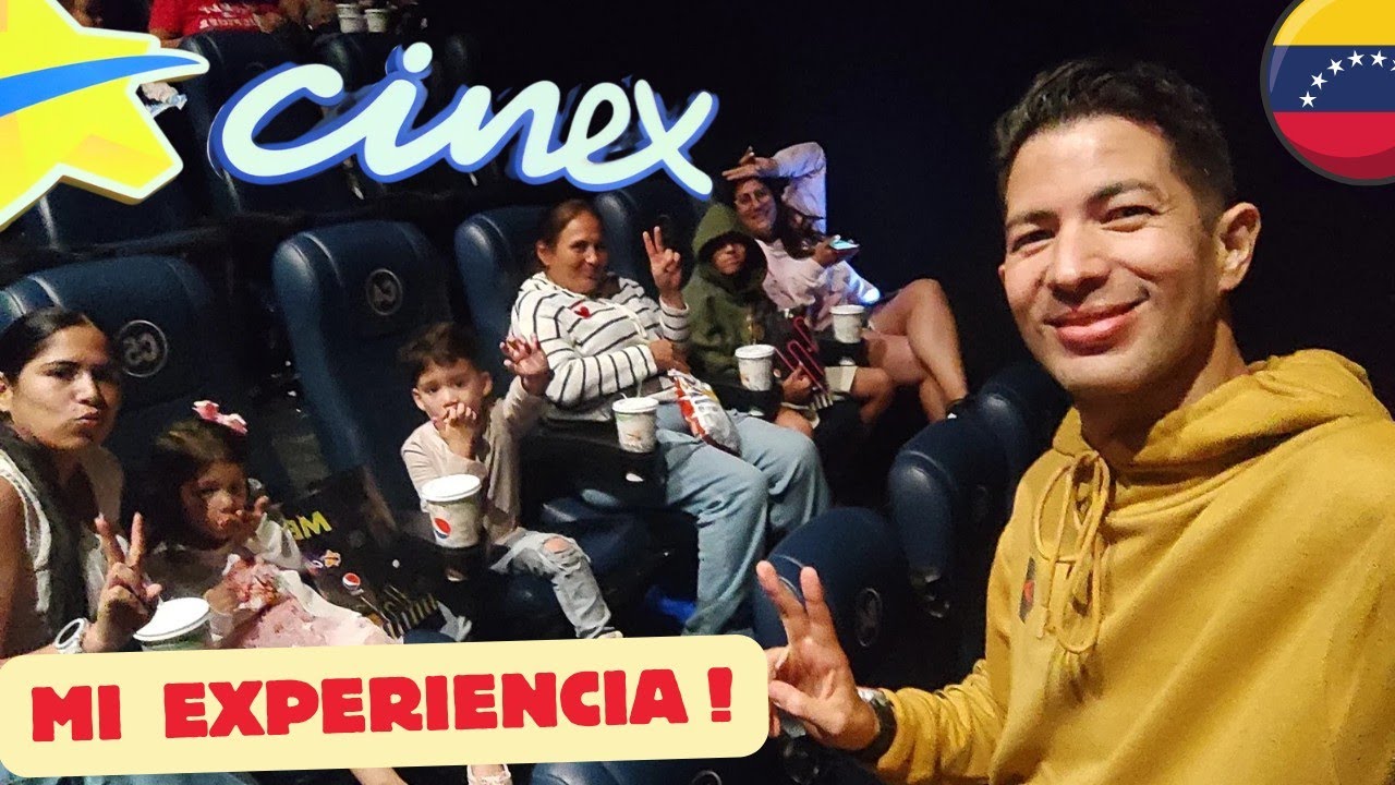 Mi experiencia en el cine 🎥 Cinex en Venezuela 