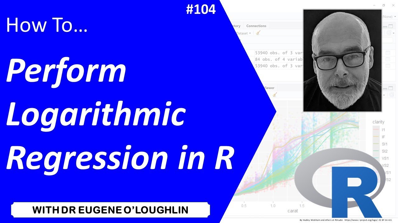 How To... Perform Logarithmic Regression in R #104