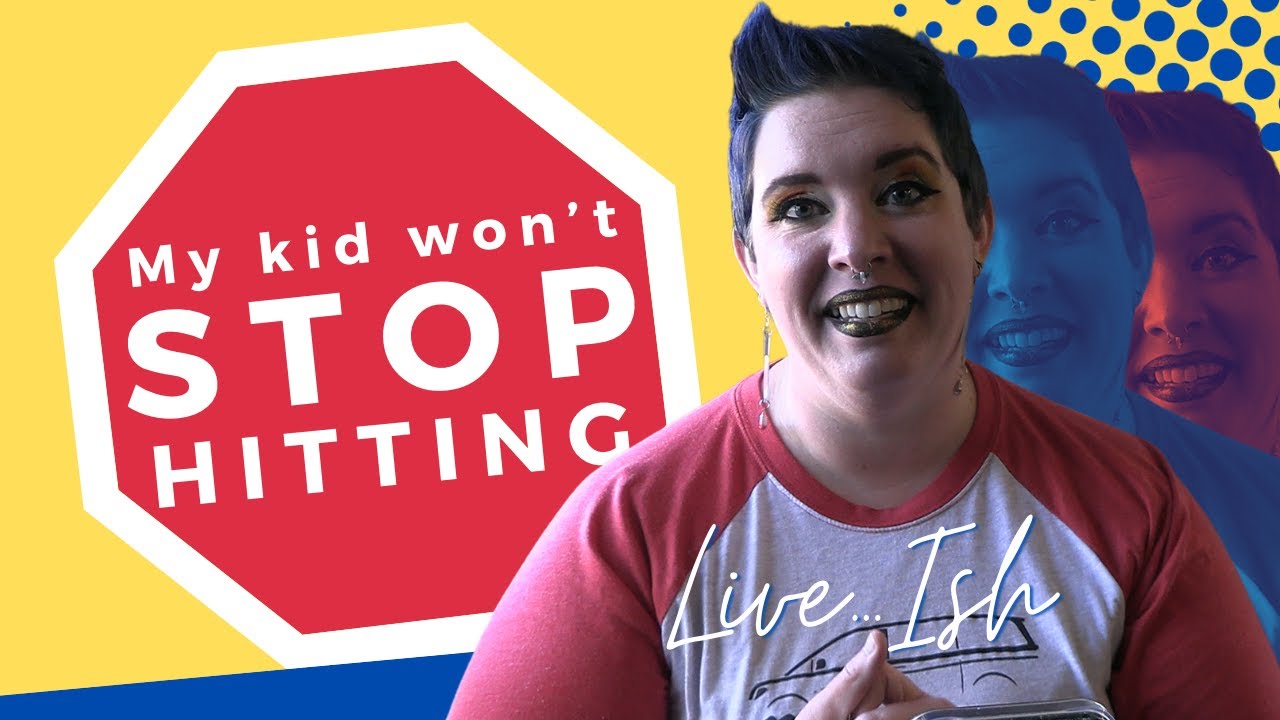 MommaCusses Live...ish | How do I get my kid to stop hitting?