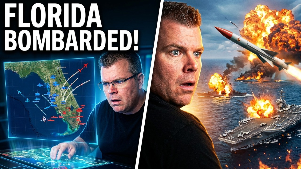 Sea Power: 1983 Soviet Naval Onslaught on Florida – Massive Missile Strikes!