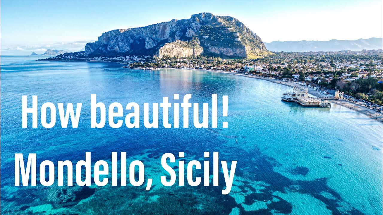 *Beautiful* Mondello, Sicily — Drone (Makes you happy 😇)