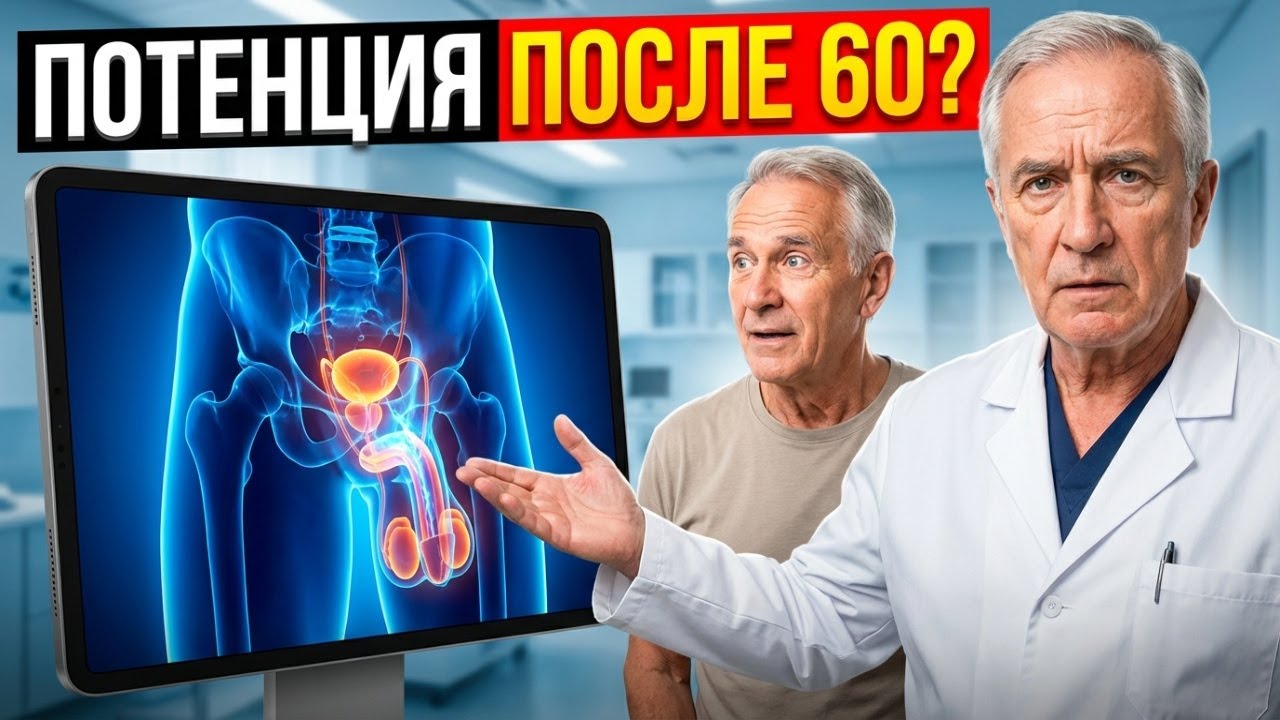 Вам 60+? ШОКИРУЮЩАЯ ПРАВДА: Импотенция в 60 лет — это НЕ старость. Забытый природный рецепт
