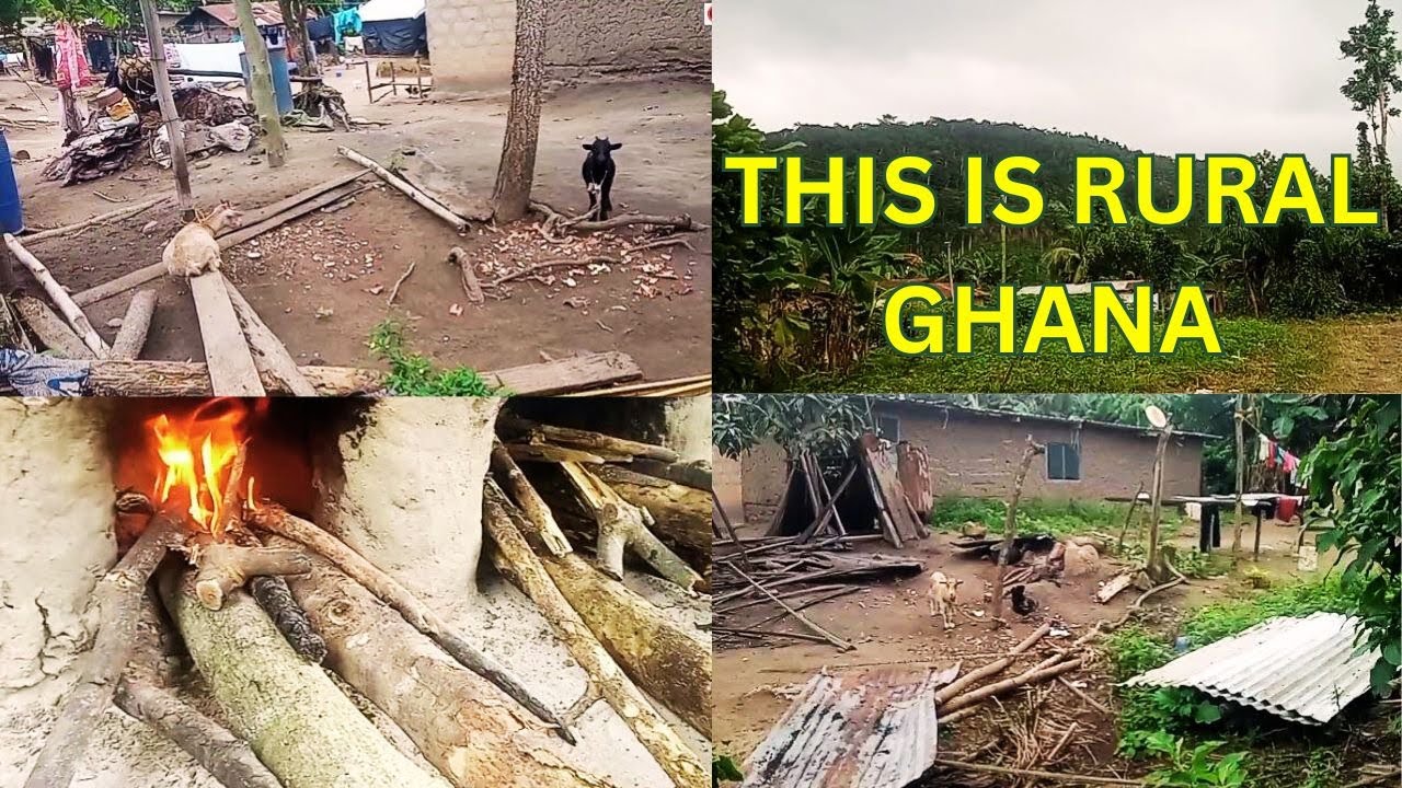 Life in a Ghanaian Village 🇬🇭 | Food, Culture & Daily Living