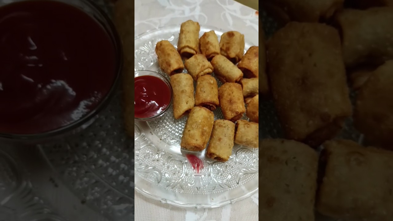 Viral Recipe of Crunchy Potato Samosa Roll