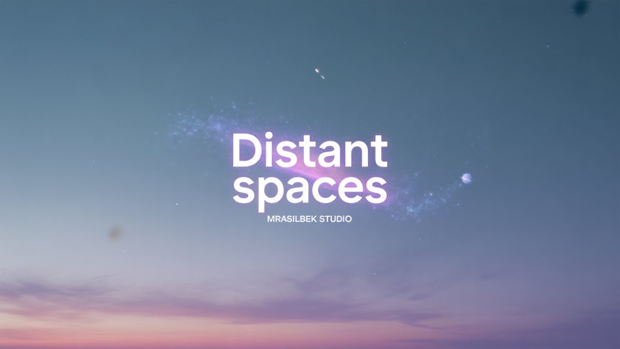 Distant Spaces 🌌 | Futuristic Ambient Chill Music | MrAsilbek Studio