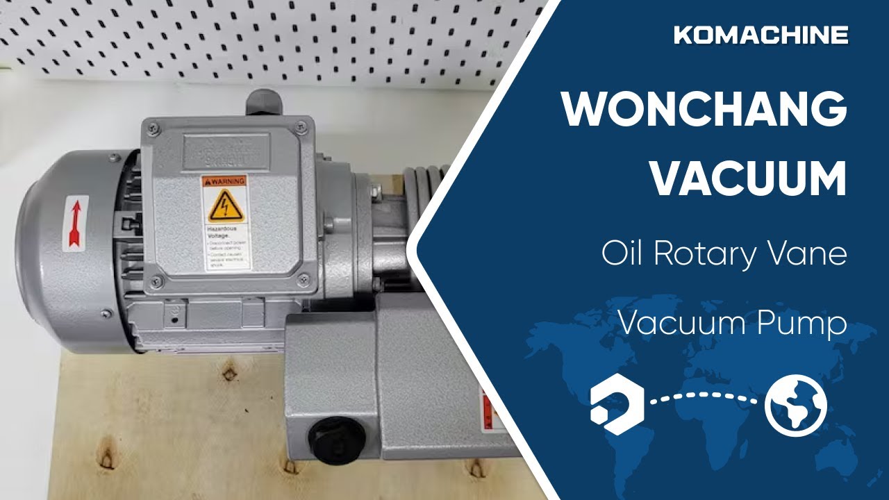 WONCHANG VACUUM / Oil Rotary Vane Vacuum Pump (WOVP-0020L) / INV-02646