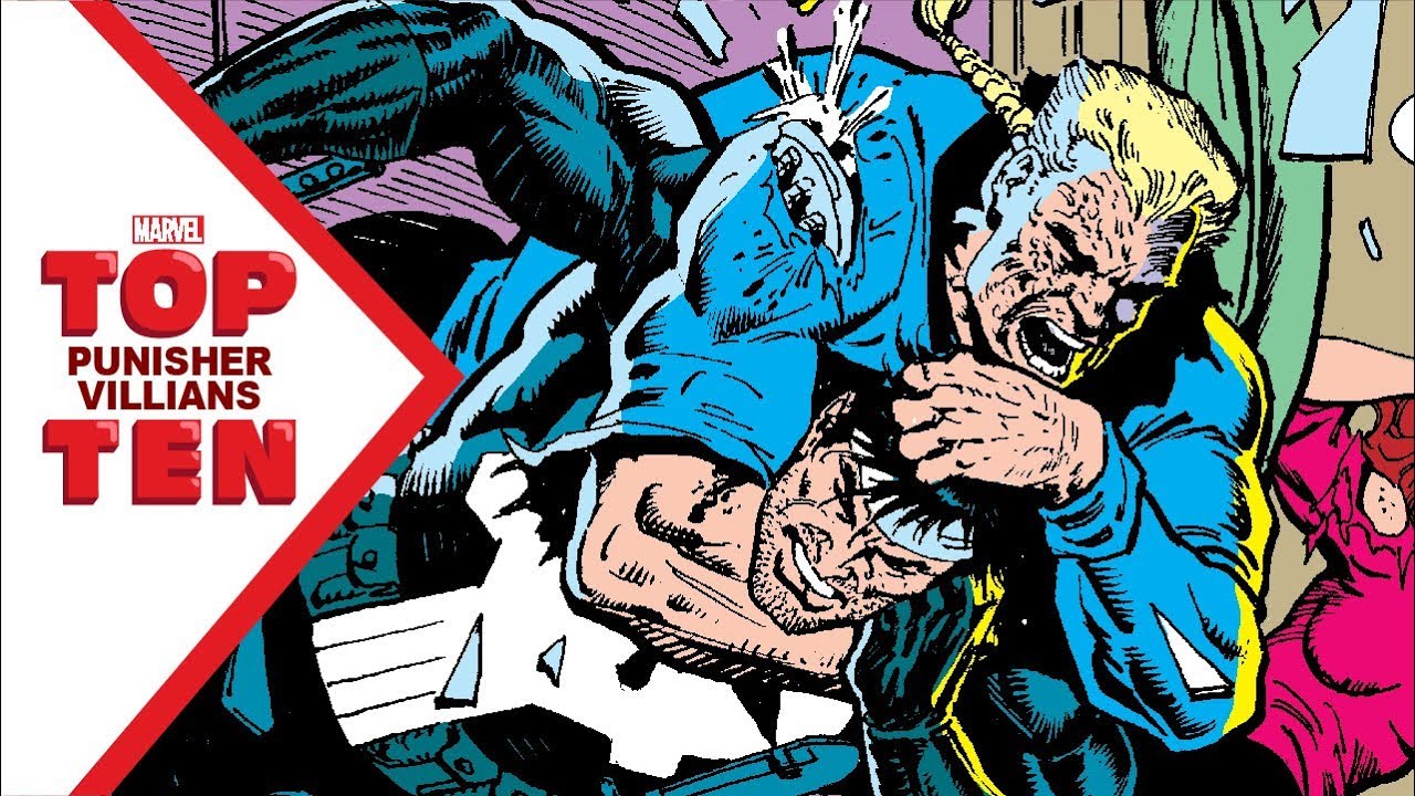 Marvel Top 10 Punisher Villains
