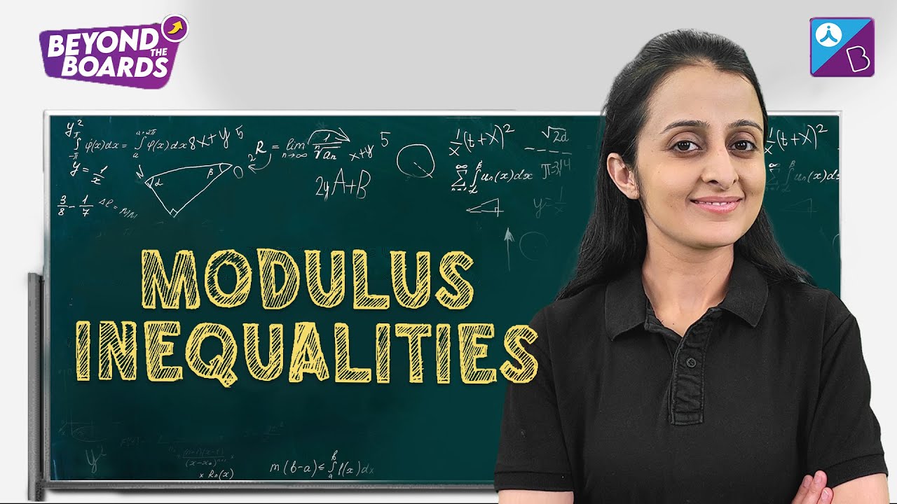 What are Modulus Inequalities? JEE Maths Class 11 | Neha Agarwal | Beyond the Boards