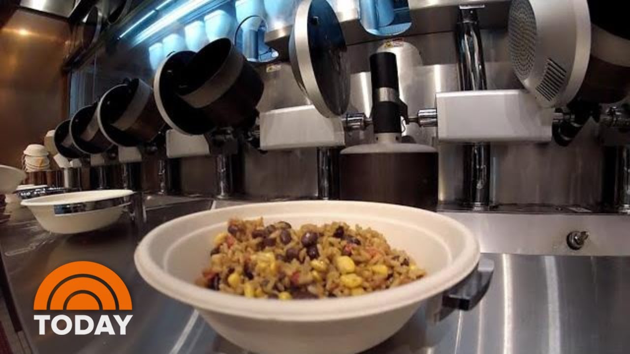 Inside Spyce Restaurant, Where Robots Make The Food | TODAY