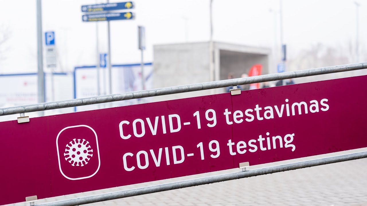Koronaviruso (Covid-19) testavimas Vilniaus oro uoste
