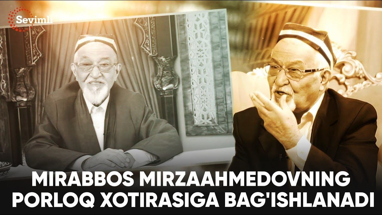 HAR NAFASDA UYG'OQMAN - MIRABBOS MIRZAAHMEDOVNING PORLOQ XOTIRASIGA BAG'ISHLANADI