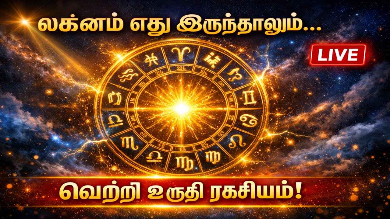12 லக்னத்திற்கும் வெற்றி தரும் ரகசிய சூட்சுமங்கள் | Live Astrology Secrets!