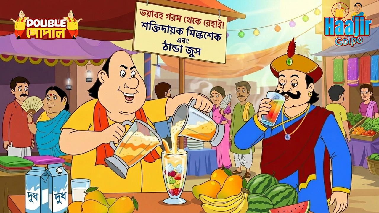 ডাবল গোপাল গ্রীষ্মকালে একটি জুসের ব্যবসা খুলেছিল | Double Gopal | Bangla Comedy 2026