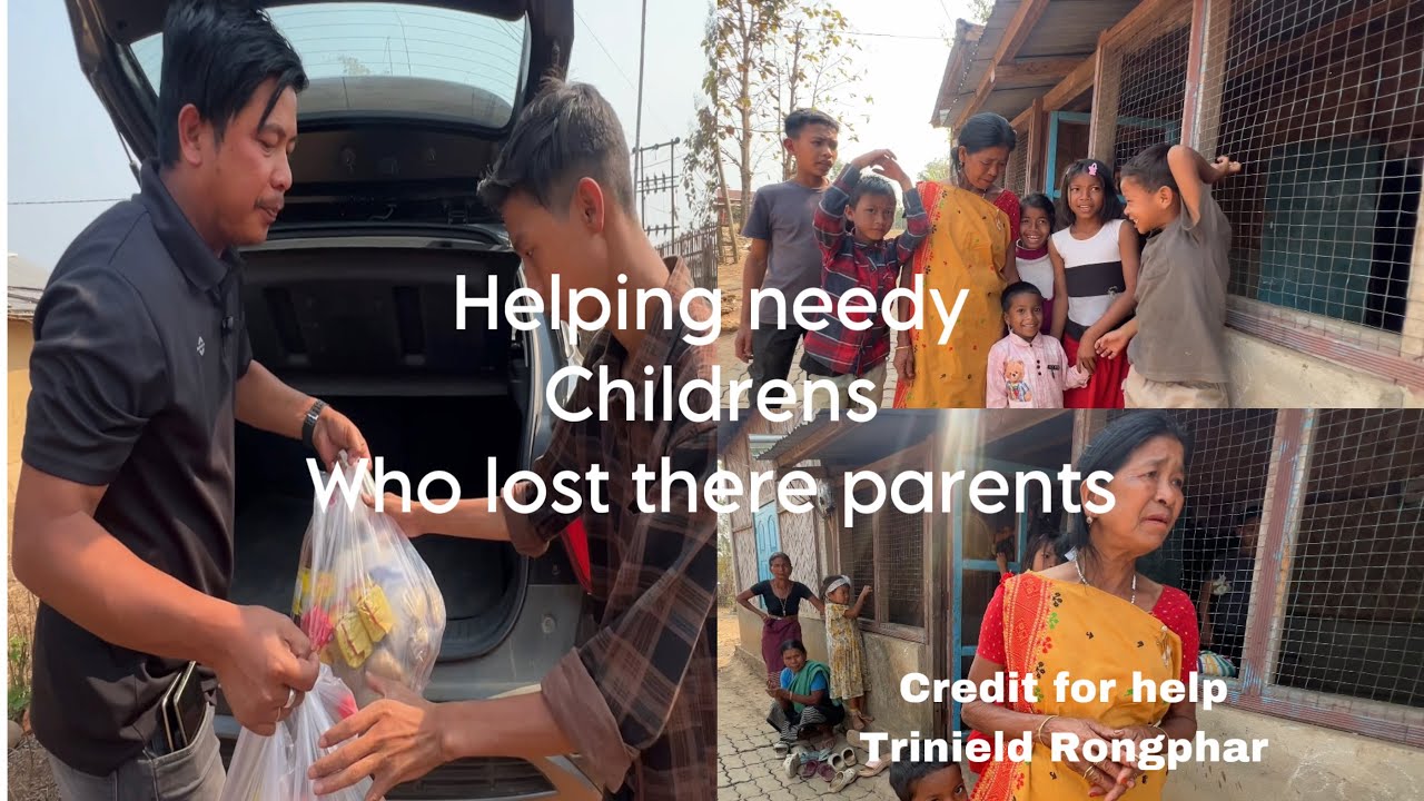Helping needy children who lost there parents in very young age do share for support