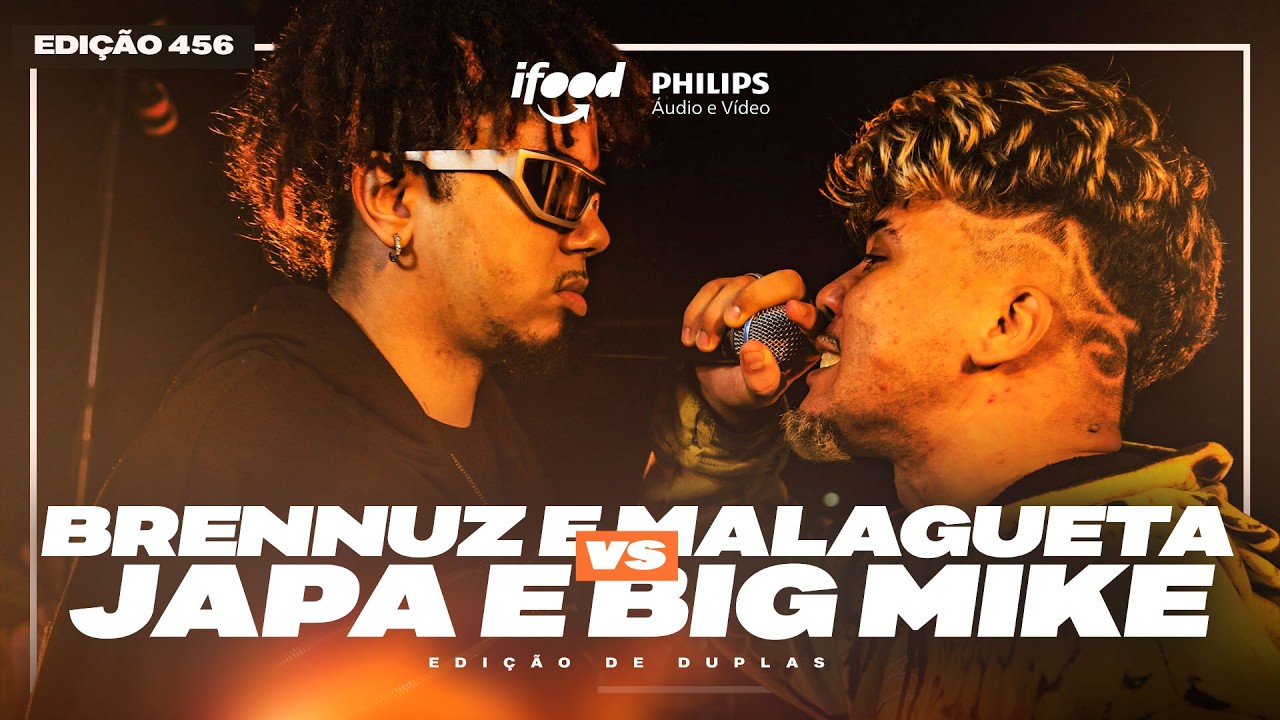 BRENNUZ E MALAGUETA X JAPA E BIG MIKE | SEGUNDA FASE | 456&ordf; BATALHA DA ALDEIA (Duplas)