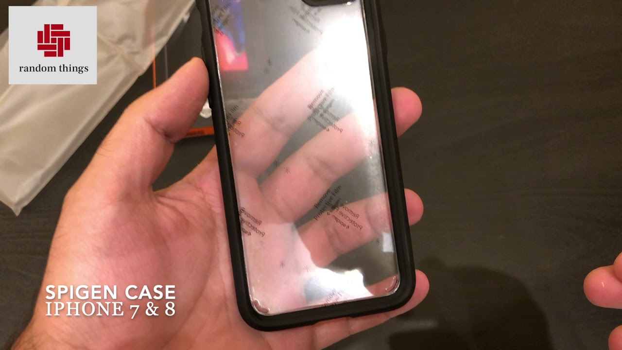 unboxing Spigen Ultra Hybrid Case For iPhone 7 & 8