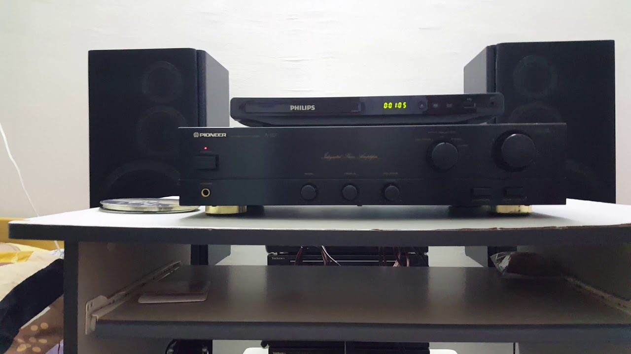 Pioneer A-117 + Technics SB-CD301 part 2