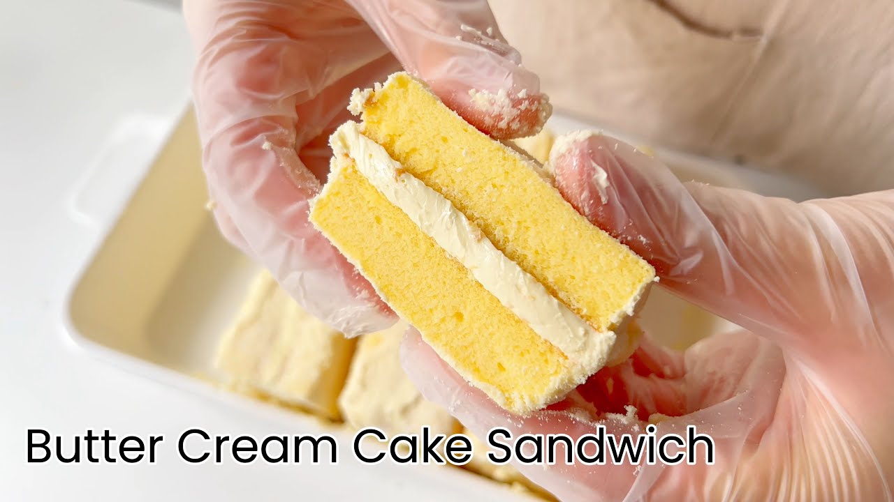 Butter Cream Cake Sandwich