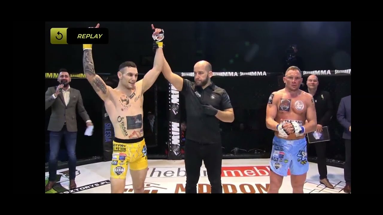 SILESIAN MMA7 Mariusz Radziszewski VS Patryk Hebel//skr&oacute;t walki// 19.11.22