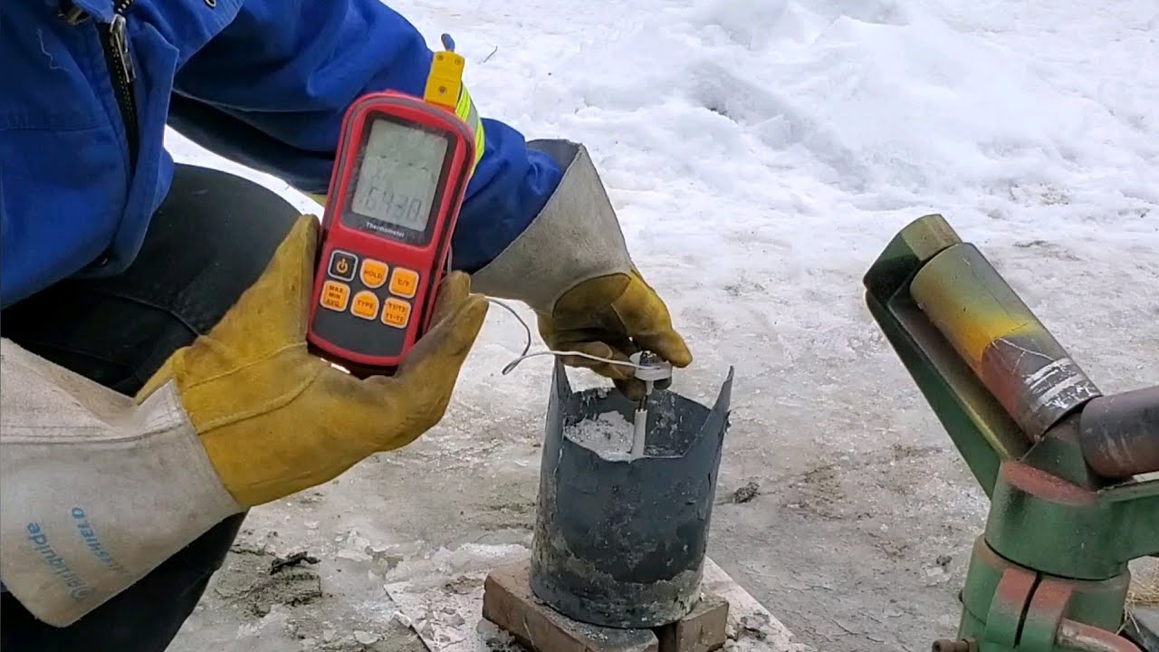 Measuing Metal Temperature With Thermolcouple  eposode 18