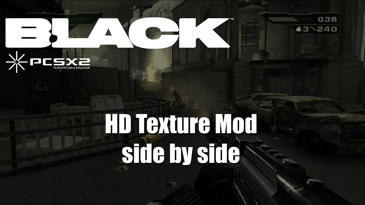 Black - HD Texture Mod - PCSX2