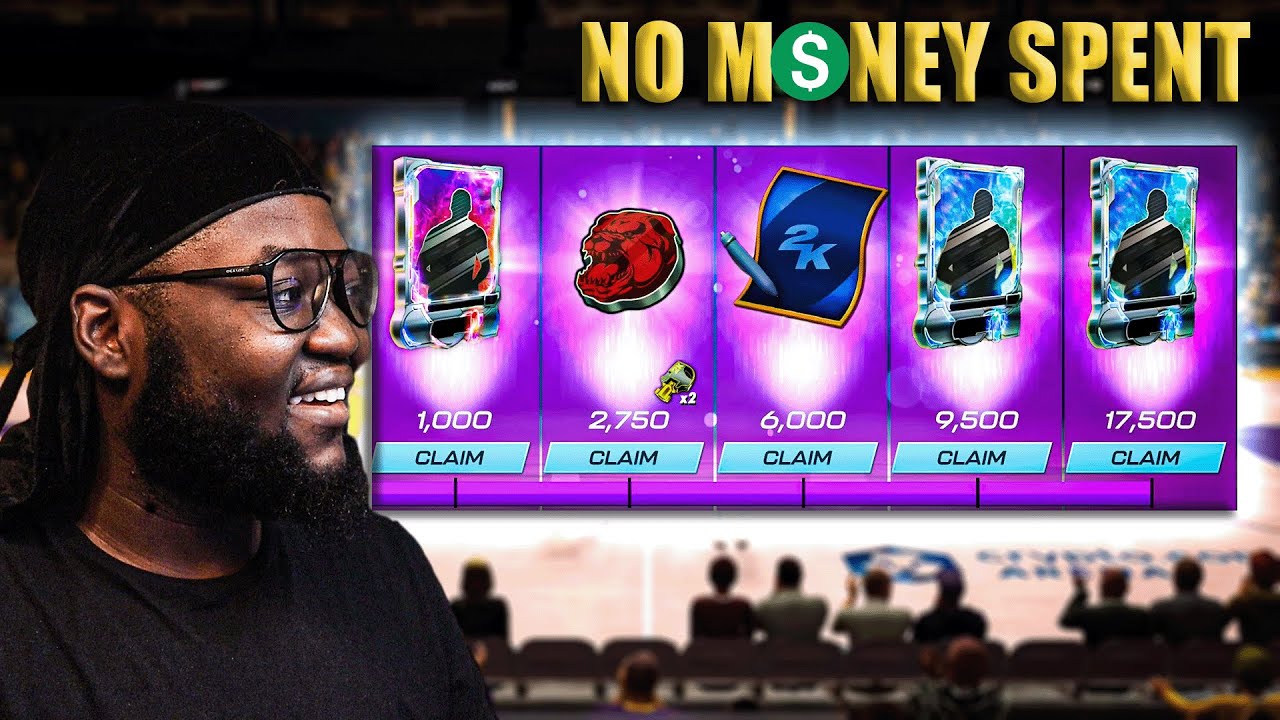 The Grind is INSANE!! No Money Spent NBA 2K Mobile #34