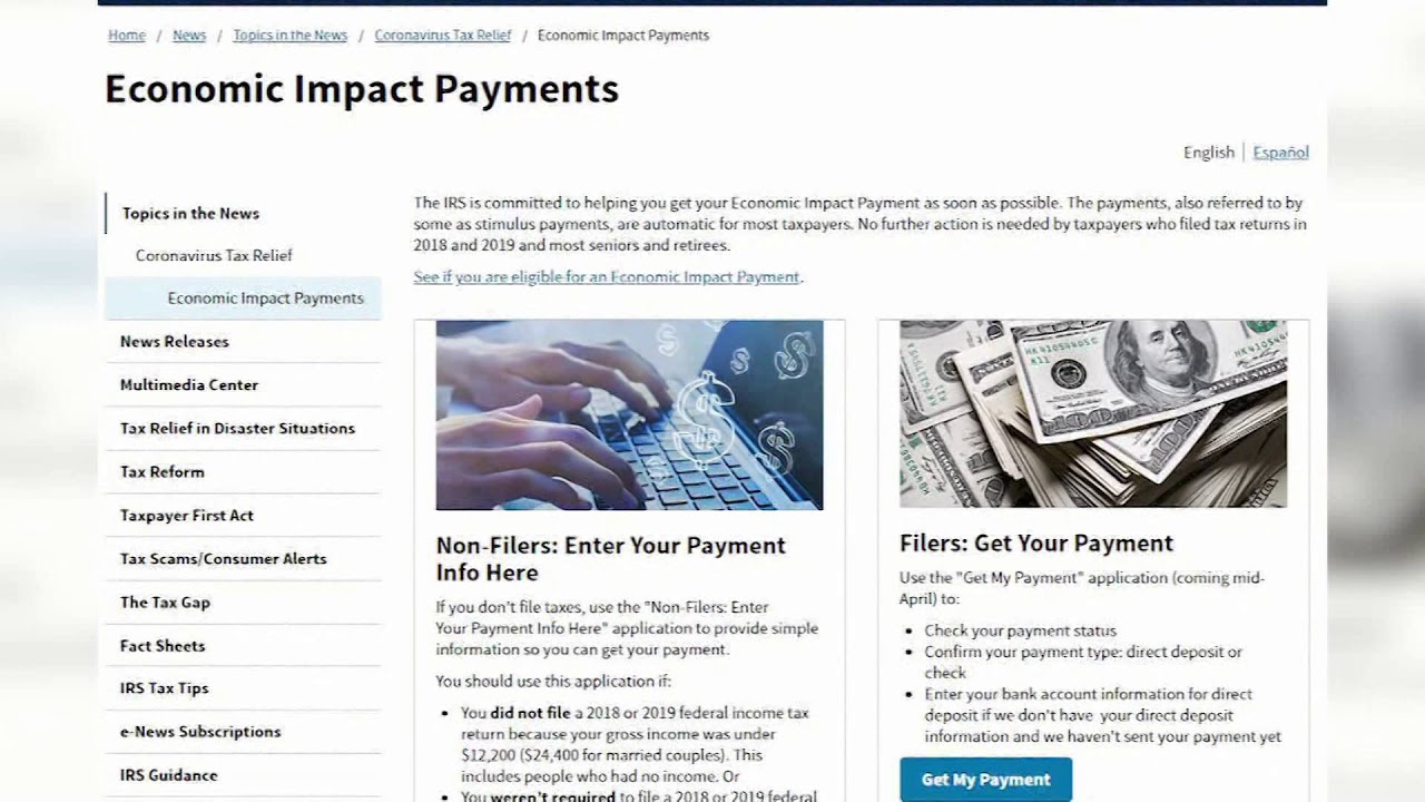 Get my payment: Here's how to track your stimulus check
