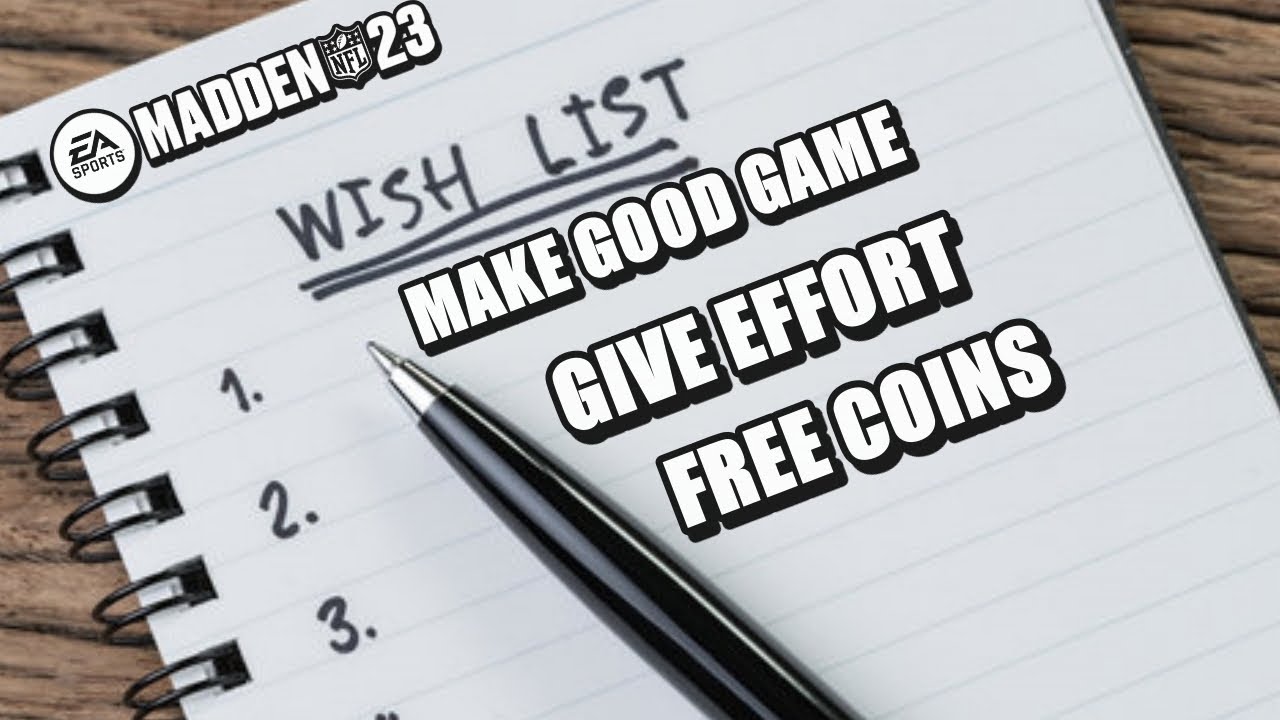 MY MADDEN 23 WISHLIST
