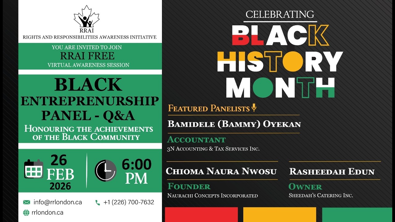 Black Entrepreneurship Panel – Q&A
