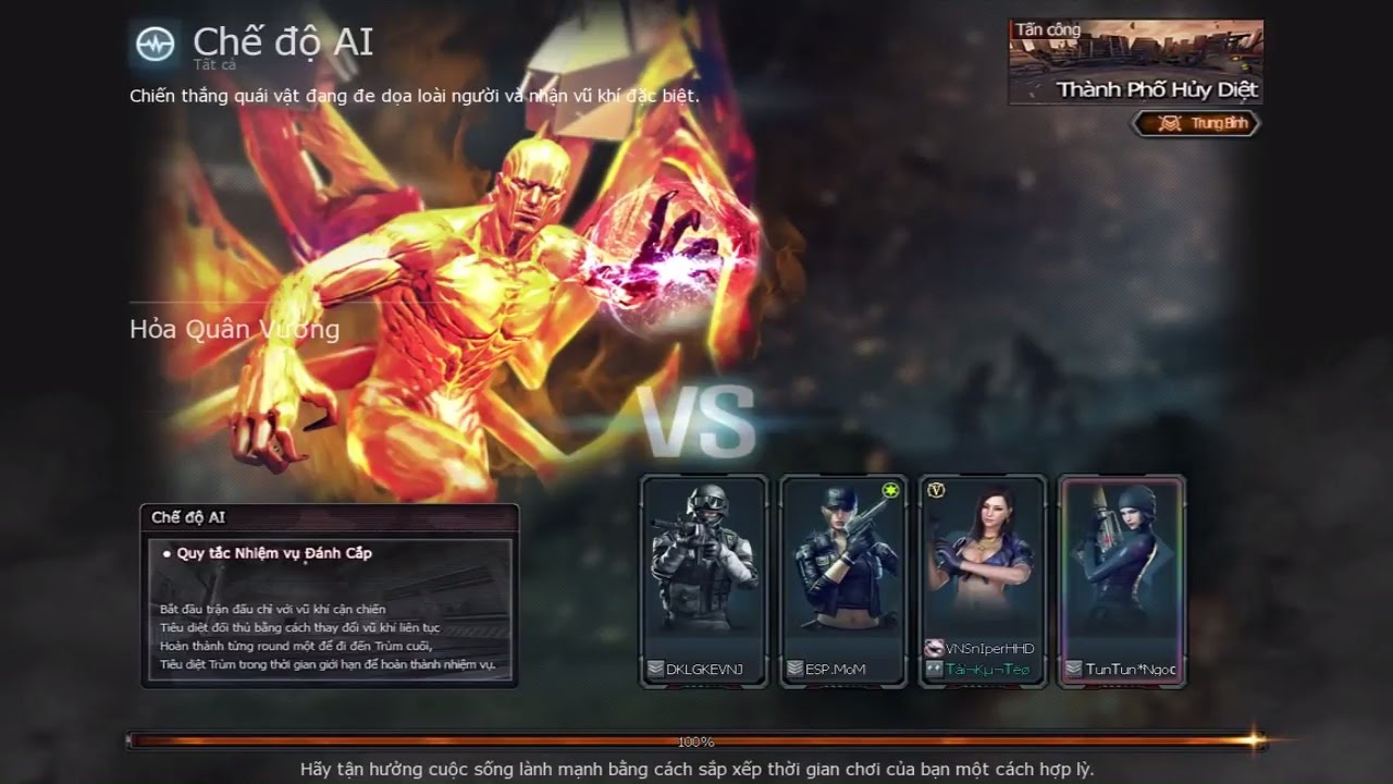 [AI - CROSSFIRE] Hạ Siêu Boss Thành Phố Hủy Diệt SIêu Nhanh