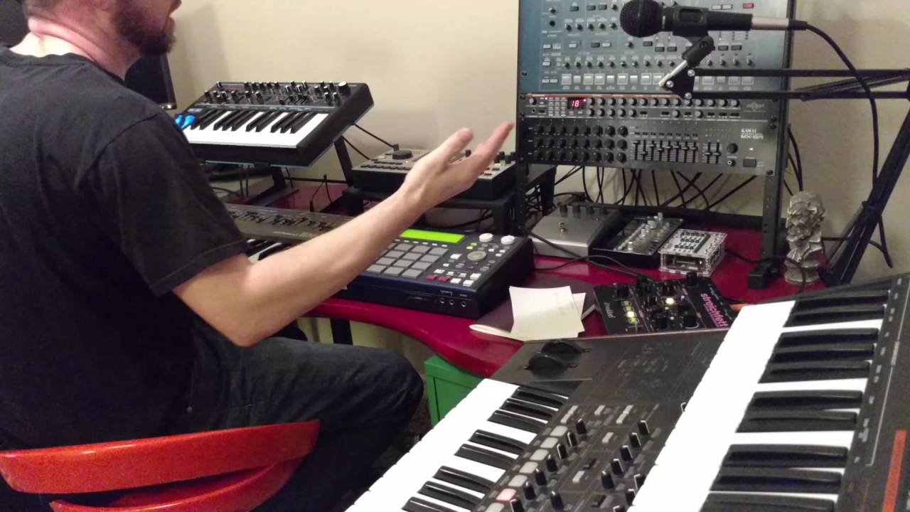 How to: Mpc1000 as the center of a hardware setup for electronic music, no computer necessary