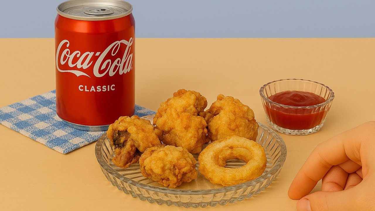 Balloon Chaos in the Kitchen: Recreating Crispy Chicken & Fried Delights! 🍗🎈