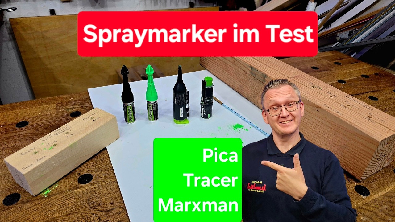PICA 🆚 TRACER 🆚 MARXMAN - Spraymarker im Test | RPH