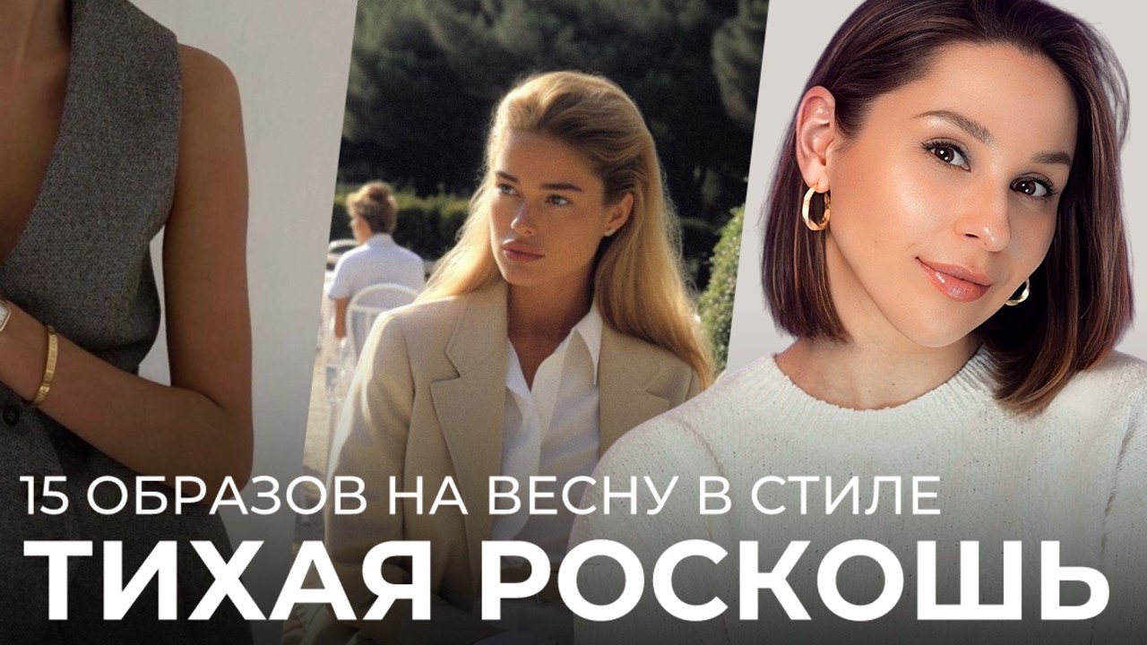 СТИЛЬ ТИХАЯ РОСКОШЬ ВЕСНОЙ - 10 готовых формул, чтобы выглядеть стильно и дорого!