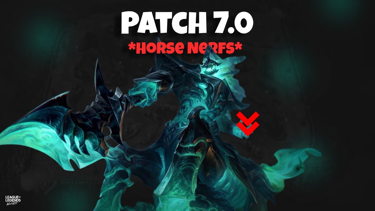 Hecarim Nerfs and NEW items Wild Rift Patch Notes