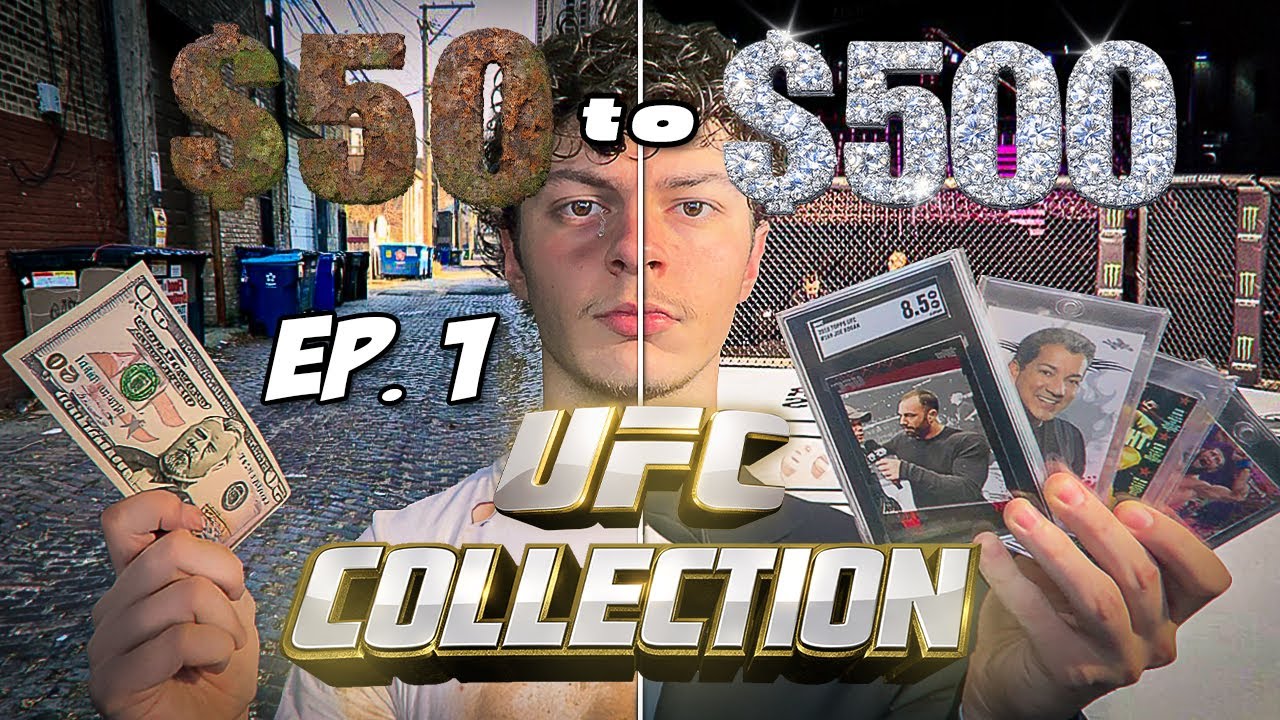 $50 into a $500 UFC COLLECTION (EP. 1)