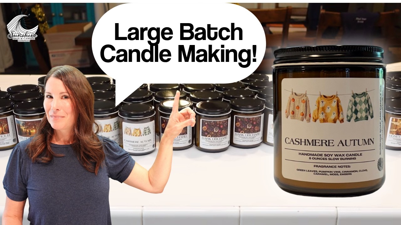 Fall Candle Making + Sales & Marketing Chit Chat!