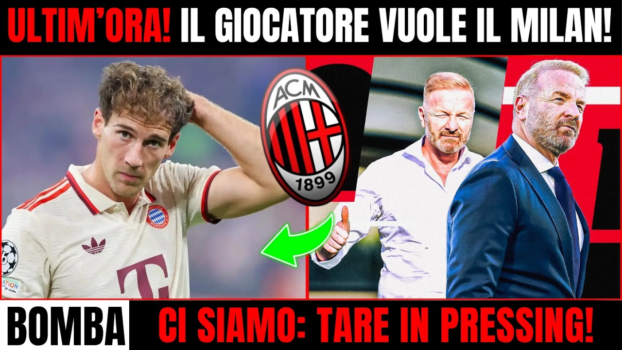 Mercato Milan🔥Contatti Intensificati! Colpo a Zero! Clamoroso Zaniolo!💣