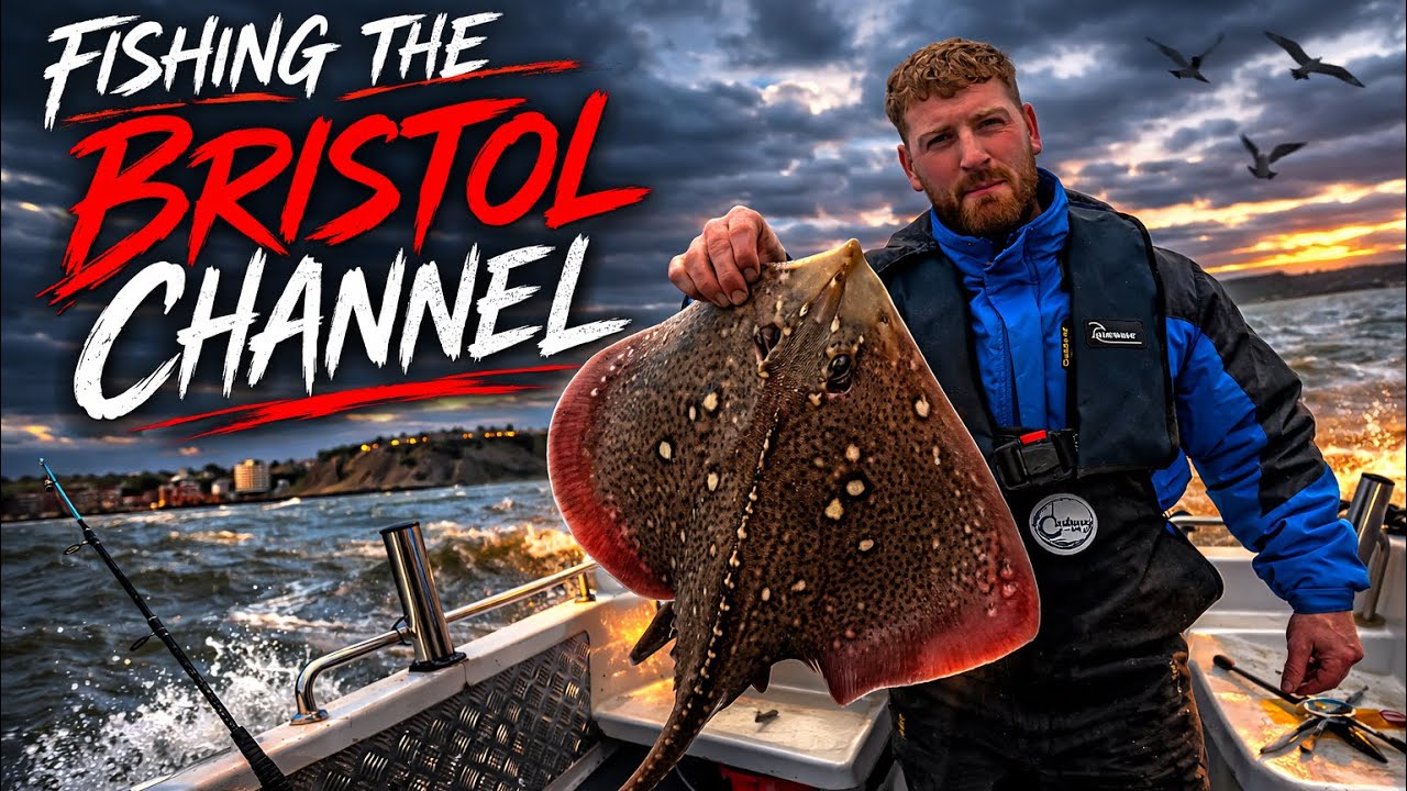 Fishing the Bristol Channel in a building swell | 4 rays and a Conger 