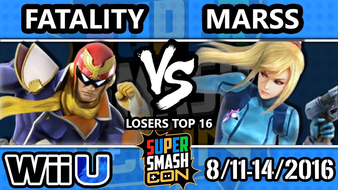 SSC 2016 SSB4 - Marss (Zero Suit Samus) Vs. TA | Fatality (Captain Falcon) - Smash 4 - Smash Wii U