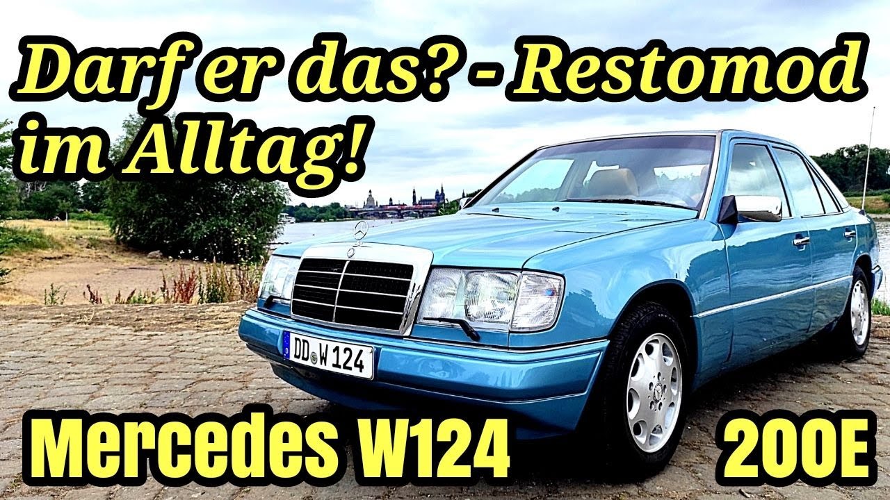 Mercedes W124 200E - Darf er das? Restomod im Alltag | Plus & Minus 2022