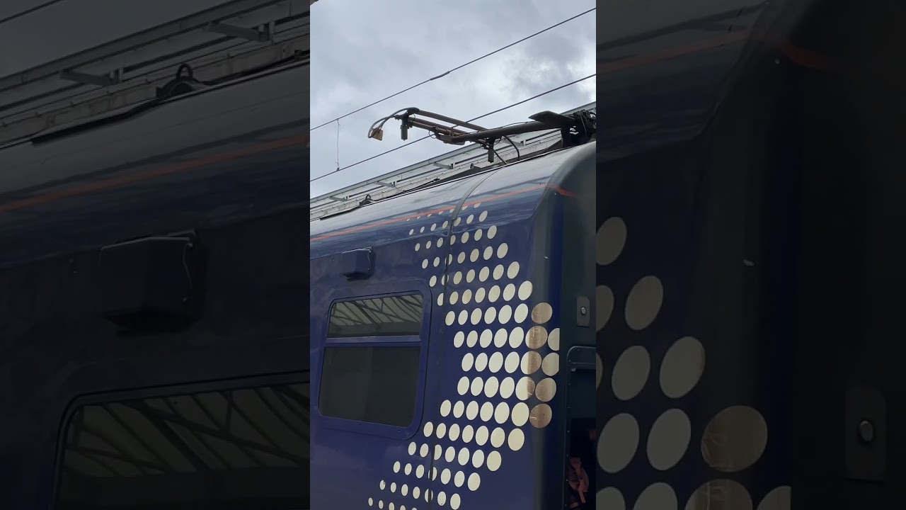 Class 334 Raising￼ its pantograph #shorts