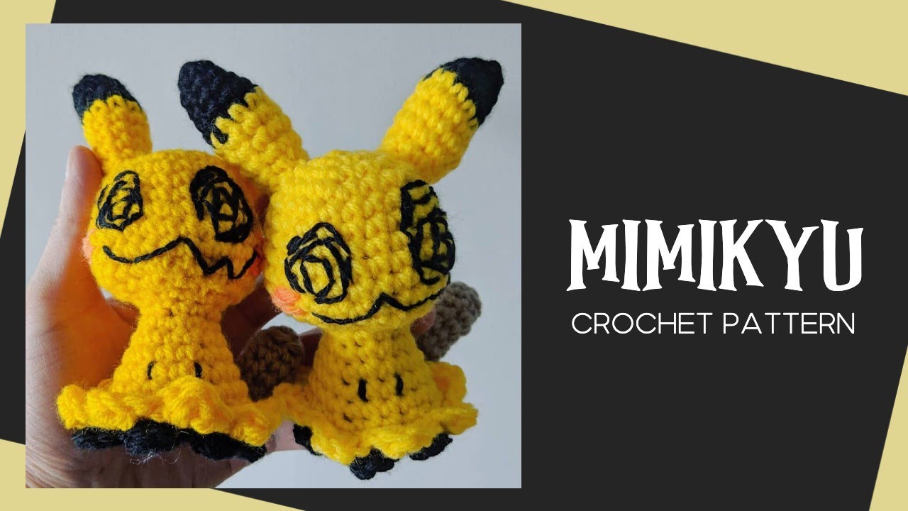 Mimikyu Amigurumi Crochet Tutorial